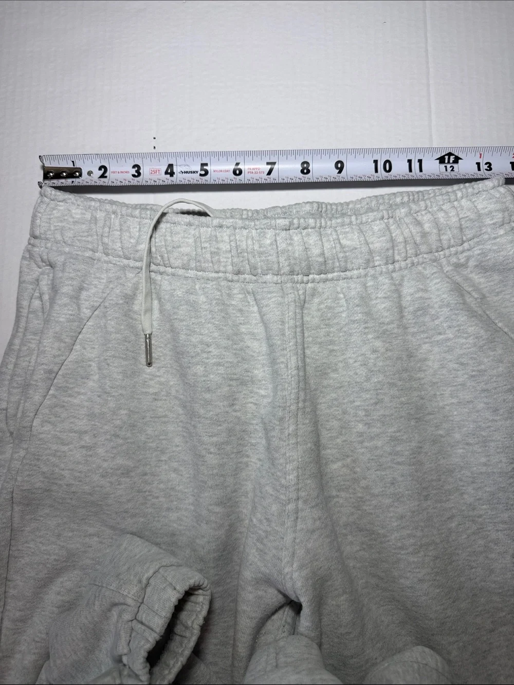 lululemon athletica Light Heather Gray Jogger Sweatpants Size S